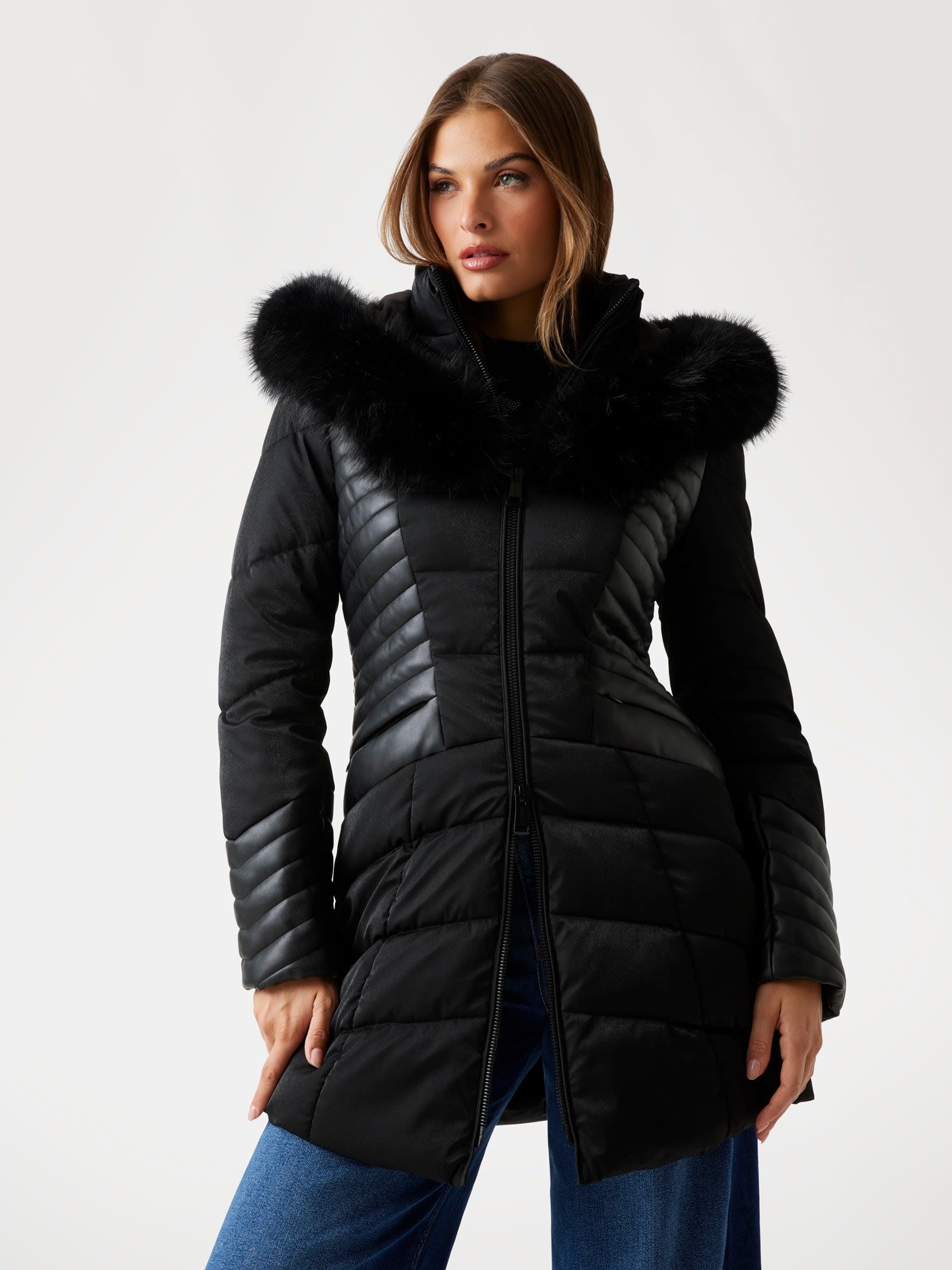 ゲス GUESS NEW Oxana Jacket （JBLK） JBLK