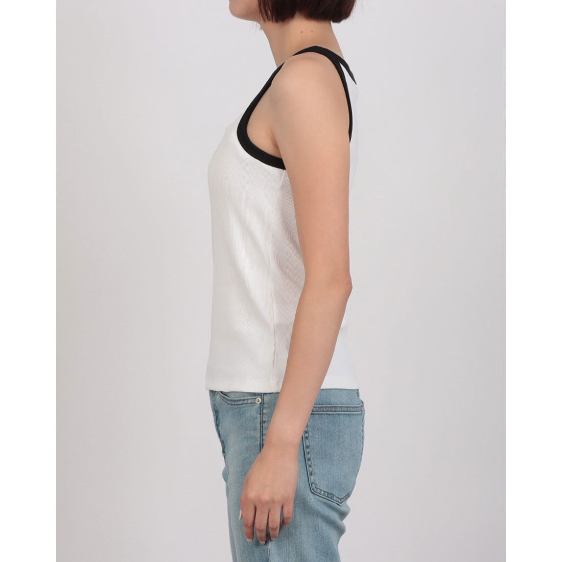 ゲス GUESS LADIES'KNIT TANKTOP （WHT） WHT