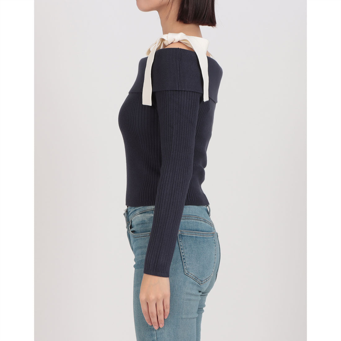ゲス GUESS Long Sleeves Off Shoulder Rib Terra Sweater （G7V2） G7V2