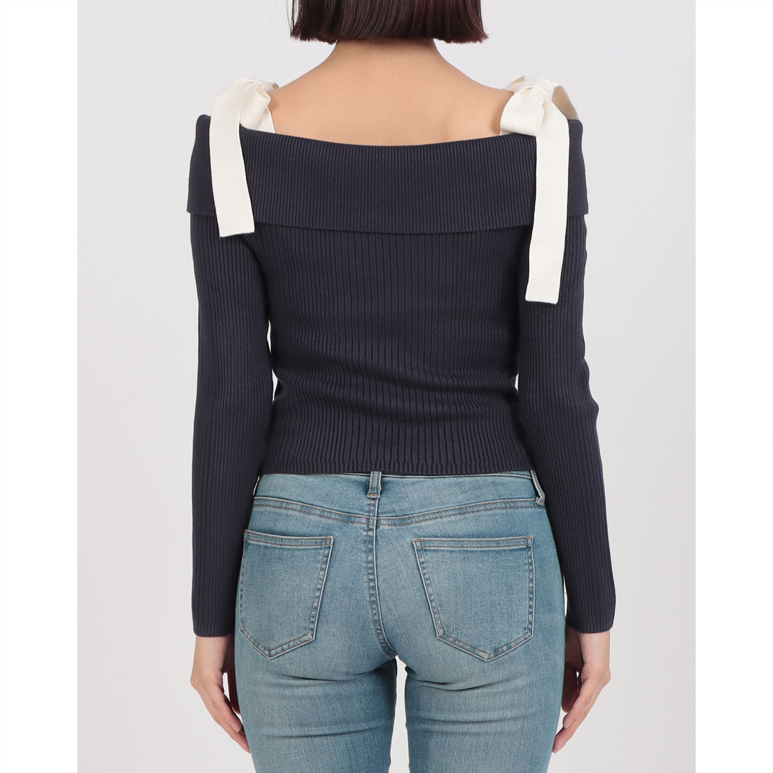 ゲス GUESS Long Sleeves Off Shoulder Rib Terra Sweater （G7V2） G7V2