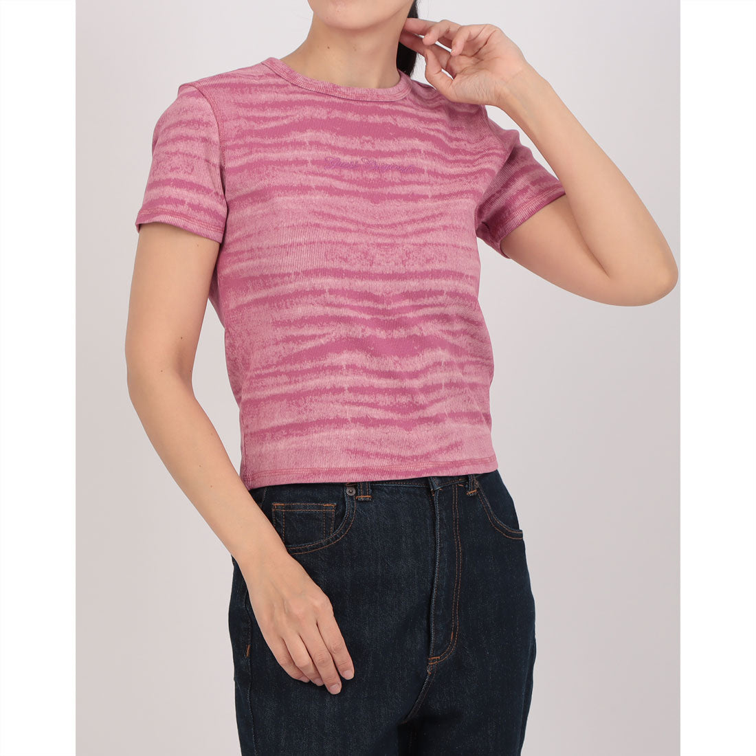 ゲス GUESS GUESS Originals Abstract Denim Print Top （F4T4） F4T4