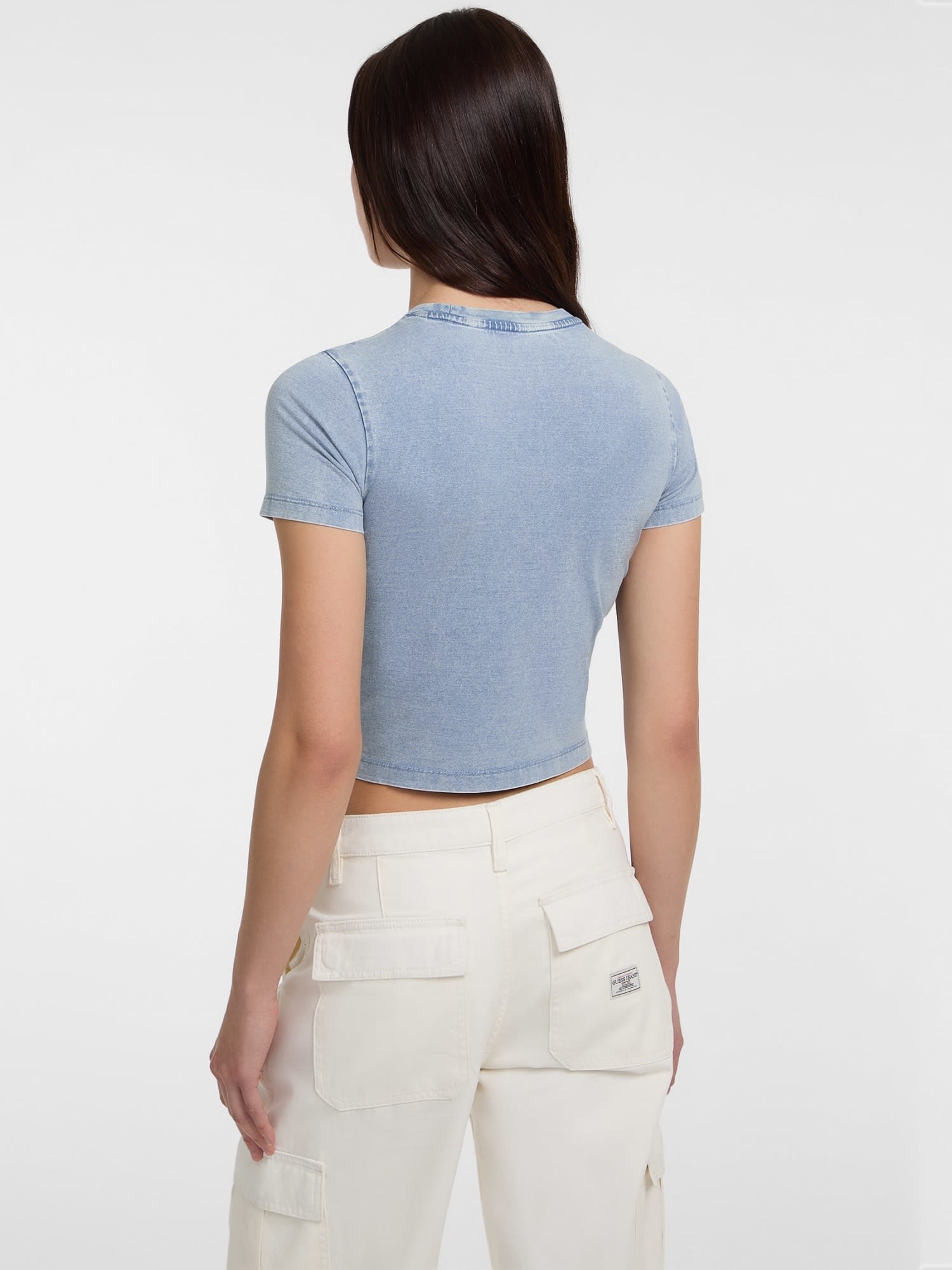 ゲス GUESS GUESS JEANS Short Sleeves Crew Neck Baby Emb Star Tee （IDWS） IDWS