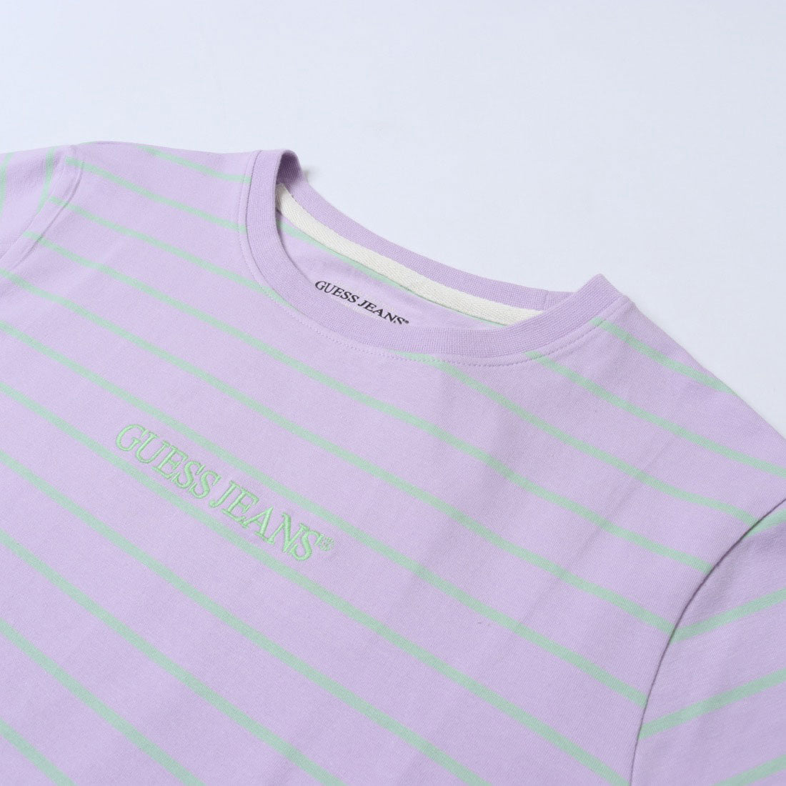 ゲス GUESS GUESS JEANS Short Sleeves Crew Neck Regular Yd Striped Tee （S40K） S40K