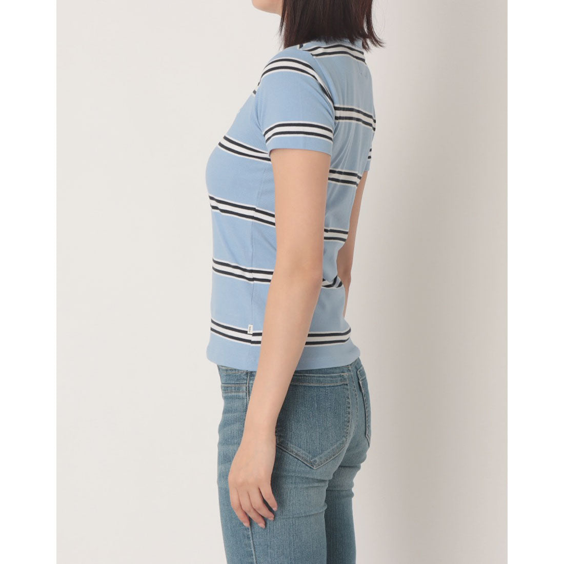 ゲス GUESS GUESS JEANS Short Sleeves Slim Stripe Polo ポロシャツ （FB9A） FB9A