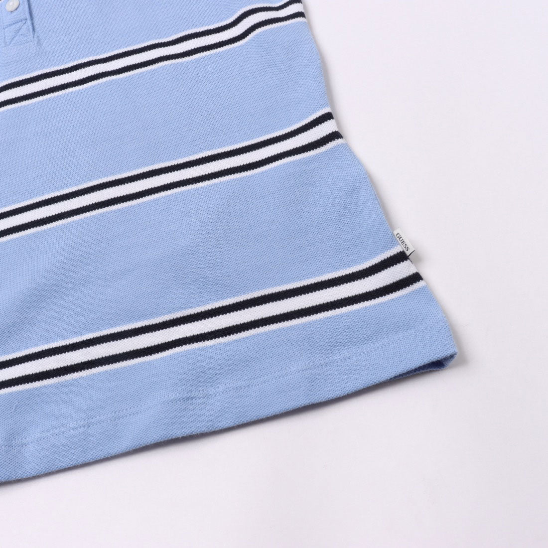 ゲス GUESS GUESS JEANS Short Sleeves Slim Stripe Polo ポロシャツ （FB9A） FB9A