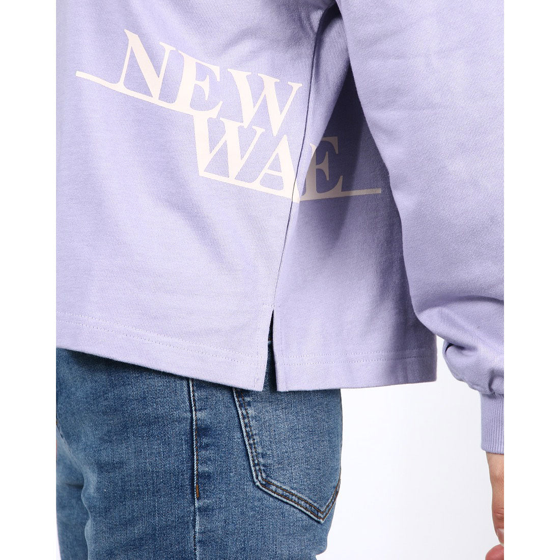 ゲス GUESS New Wave Logo Sweat