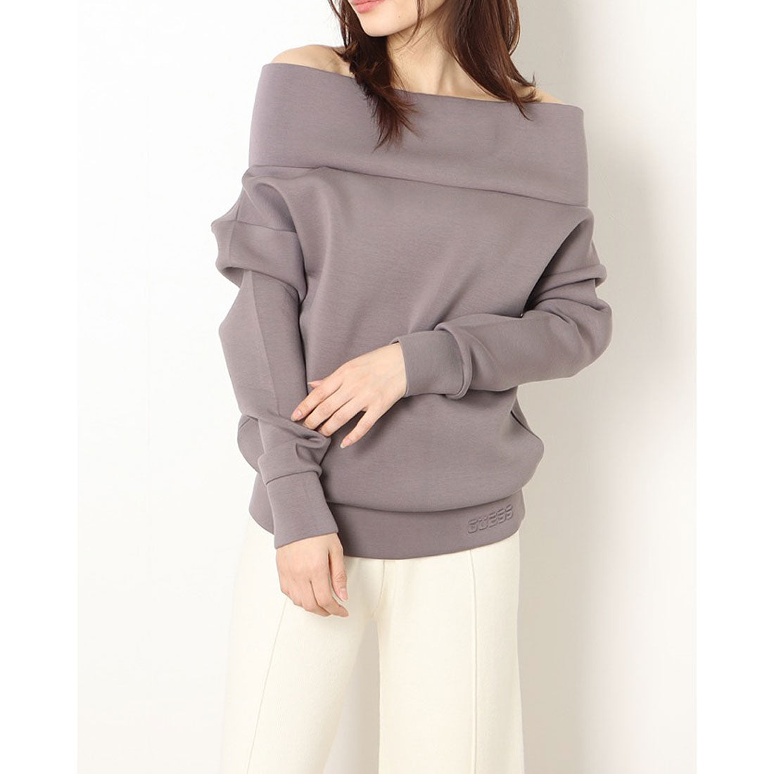 ゲス GUESS Brenda Logo Sweat,G9A6