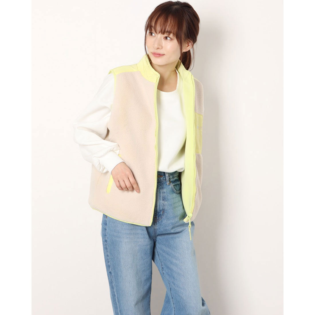 ゲス GUESS Audrey Reversible Vest （G8D5） G8D5