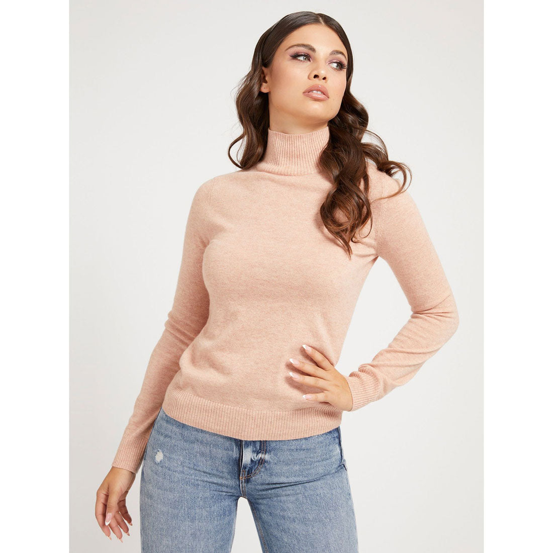 ゲス GUESS Eugenia Turtle Neck Sweater