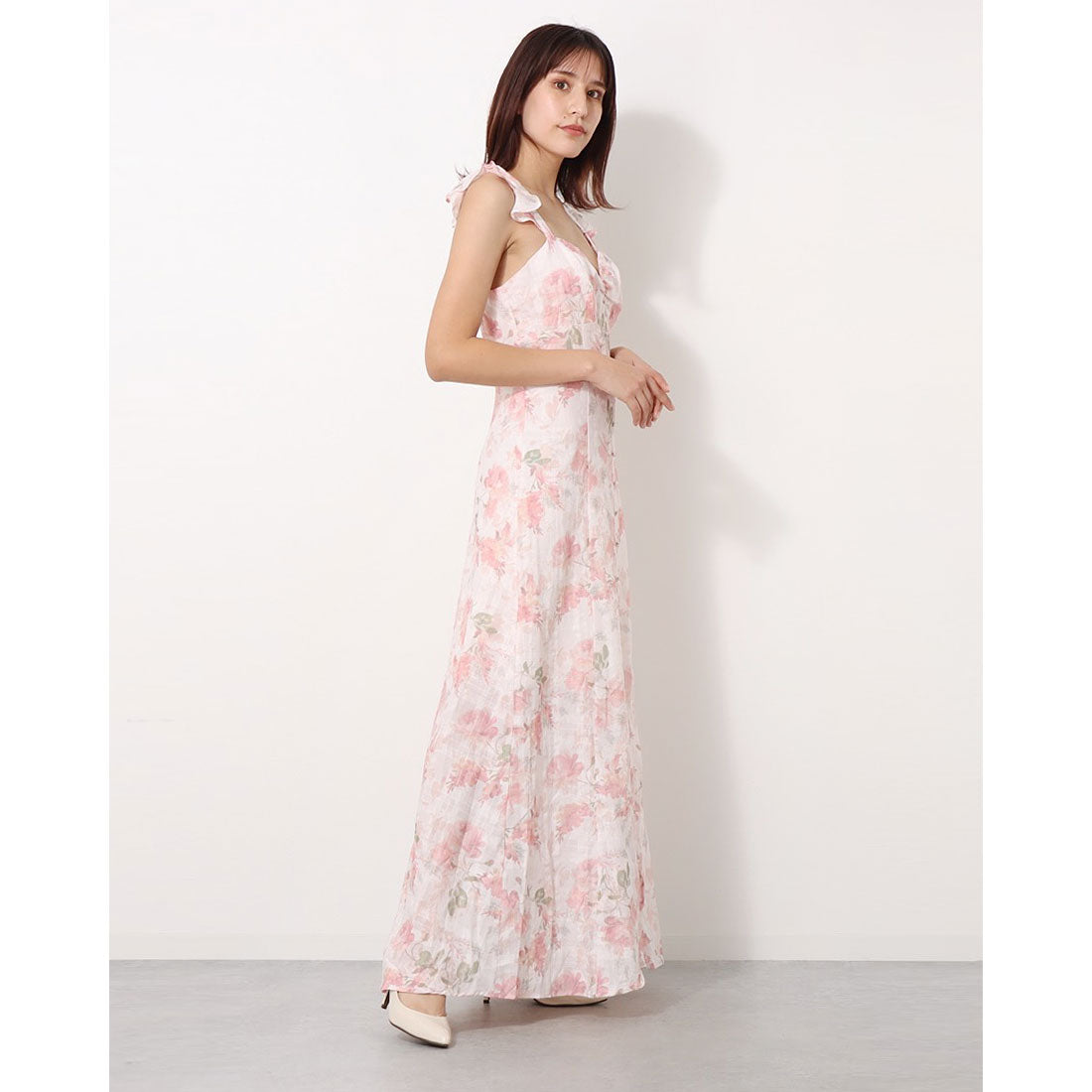 ゲス GUESS Eco Rose Maxi Dress  ワンピース ドレス