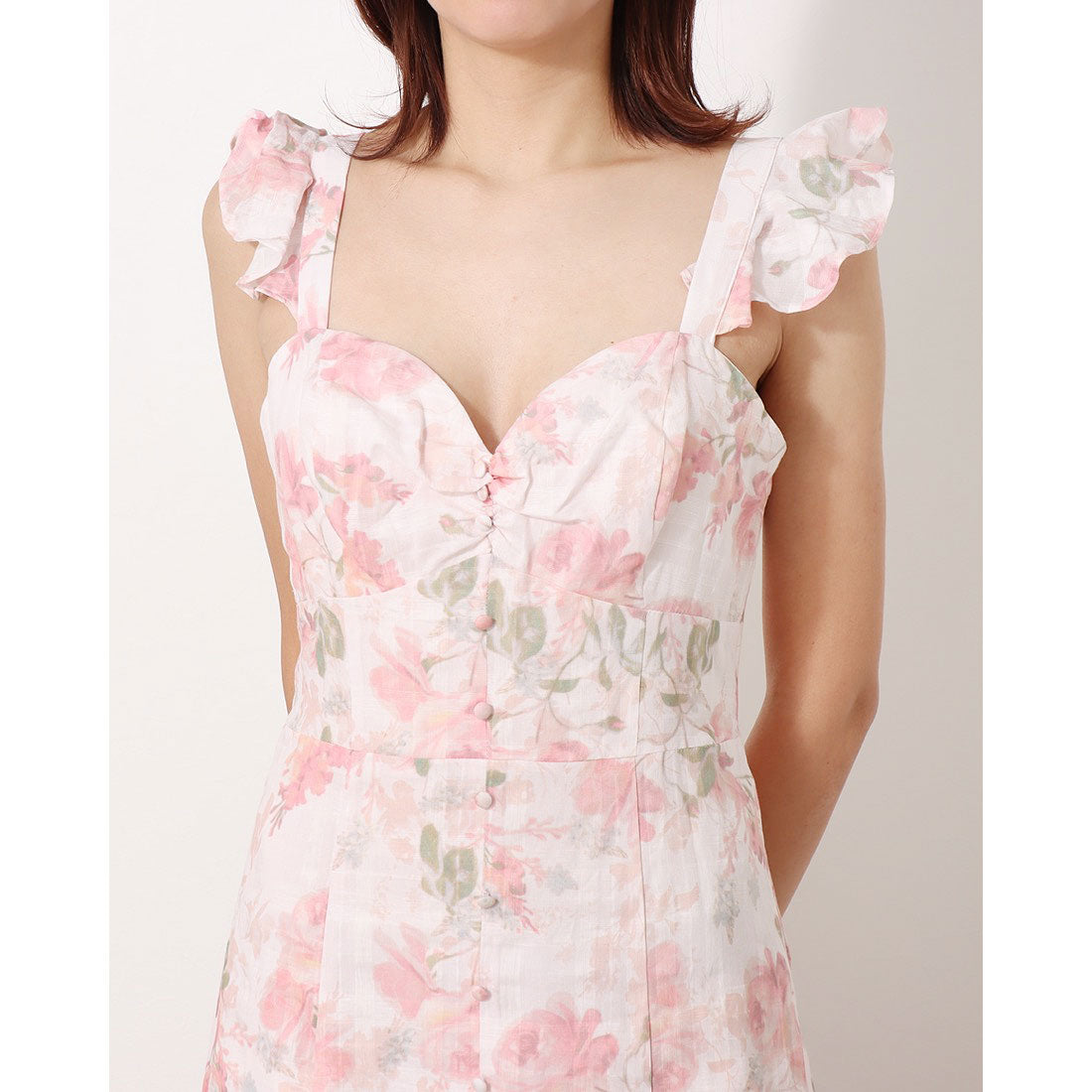 ゲス GUESS Eco Rose Maxi Dress  ワンピース ドレス