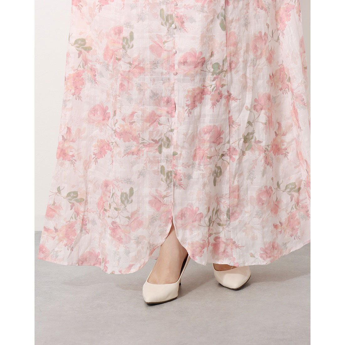 ゲス GUESS Eco Rose Maxi Dress  ワンピース ドレス