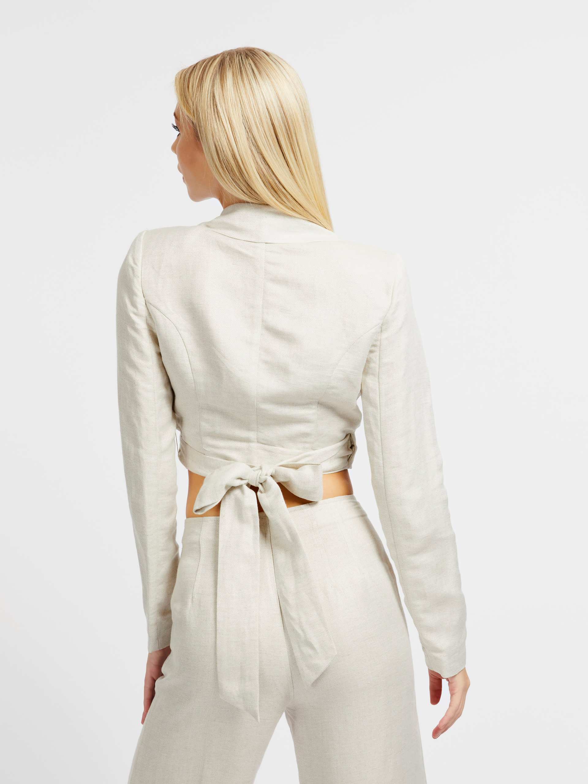 ゲス GUESS Markle Wrap Top （NATURAL） NATURAL