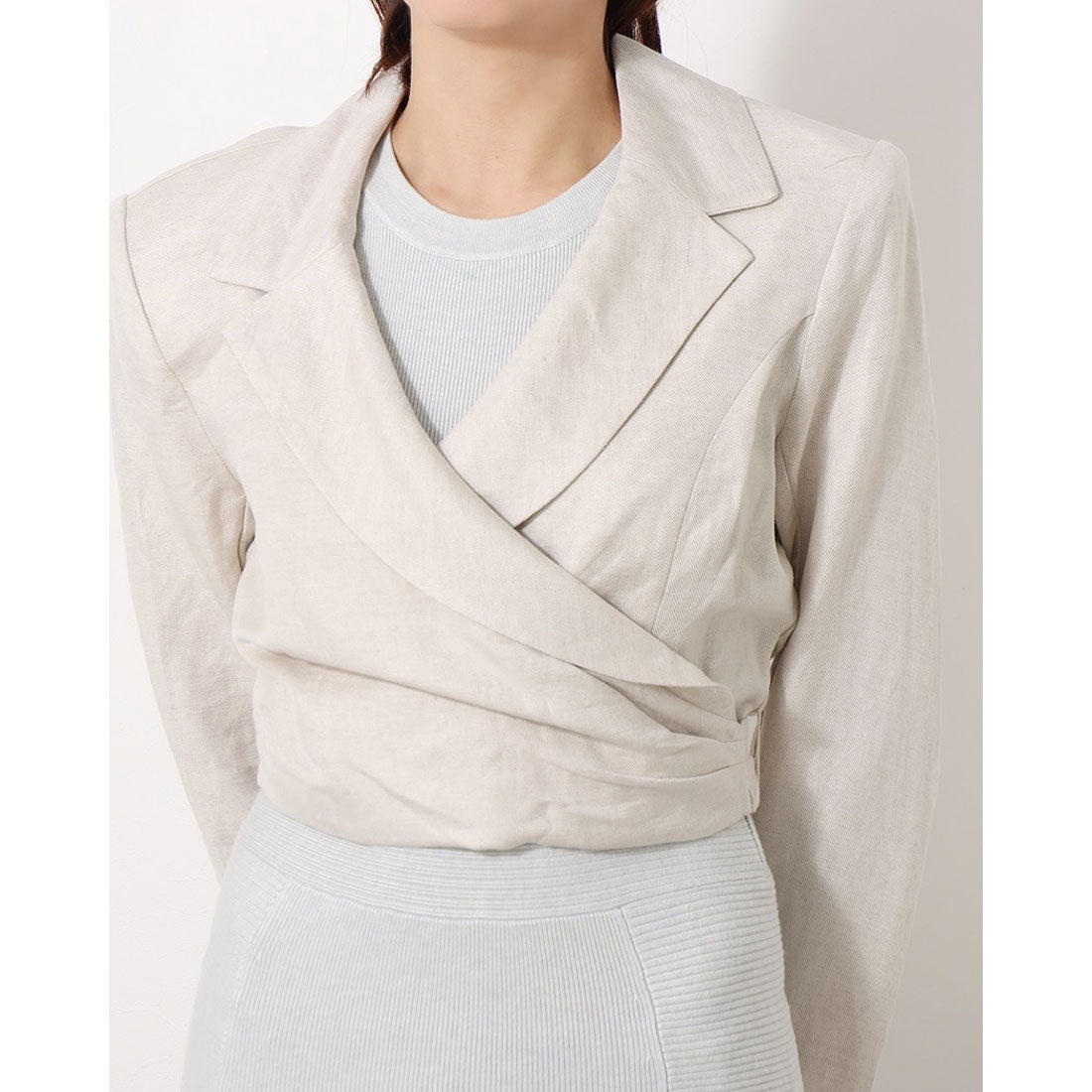 ゲス GUESS Markle Wrap Top （NATURAL） NATURAL