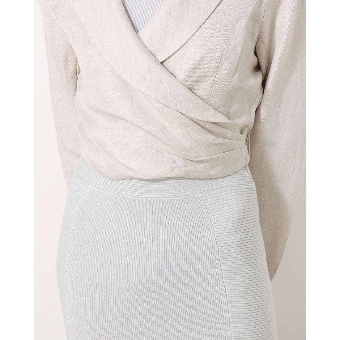 ゲス GUESS Markle Wrap Top （NATURAL） NATURAL