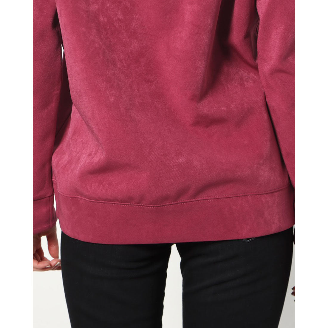 ゲス GUESS Euphemia Faux-Suede Hoodie （G4F7） G4F7