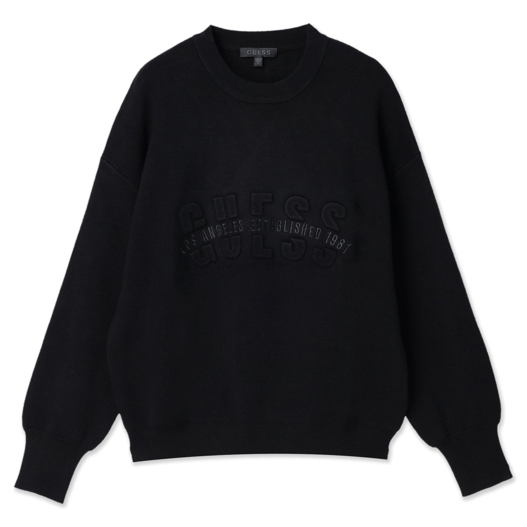 ゲス GUESS Logo Odette Sweater  ニット セーター レディース,JBLK