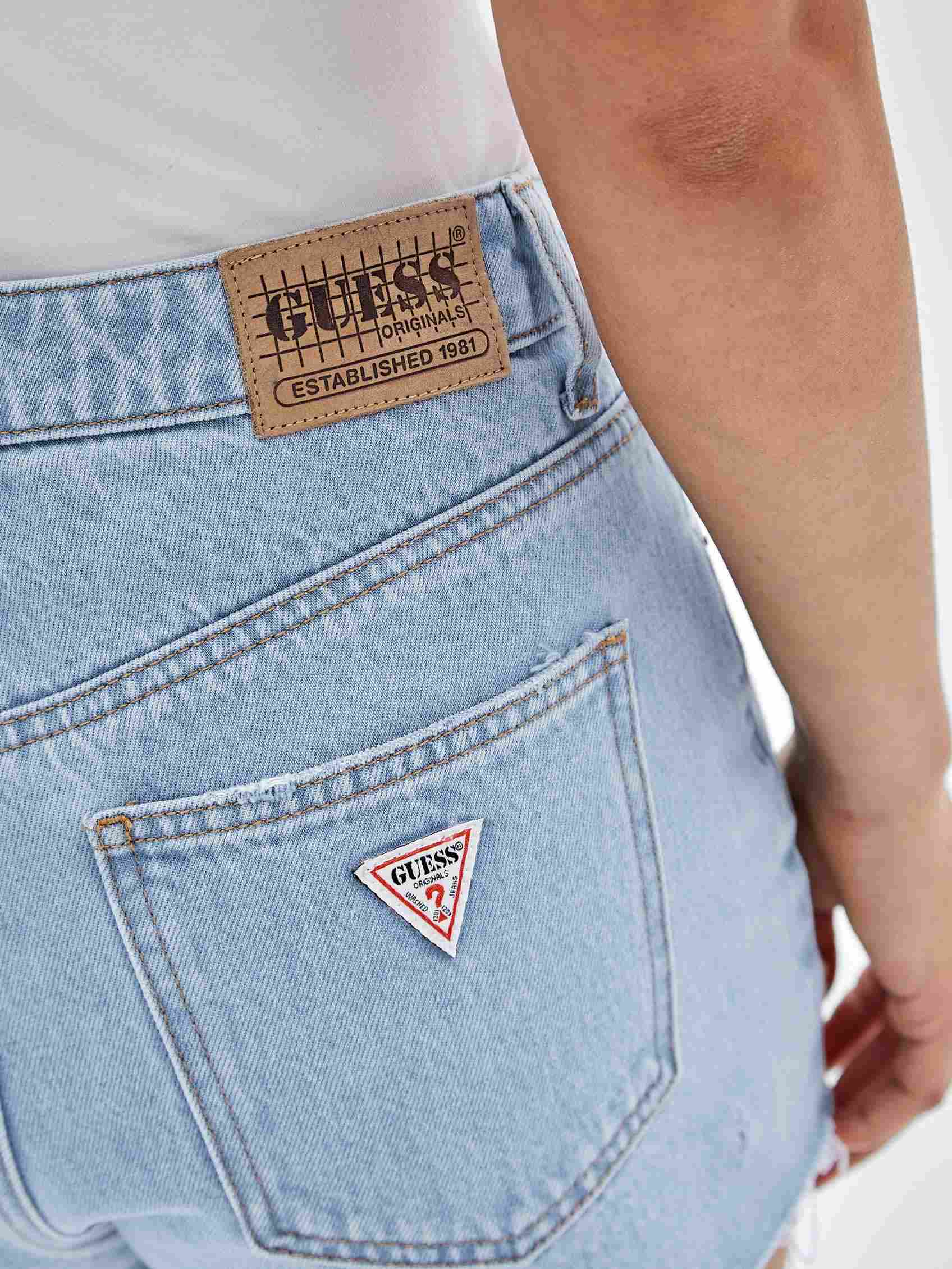 ゲス GUESS GUESS Originals Kit Destroyed Denim Shorts  デニムパンツ ジーンズ レディース