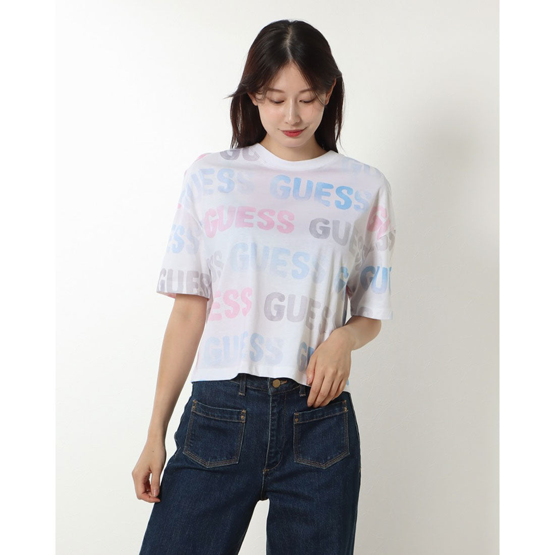 GUESS Logo Tee Women's Logo T-shirt