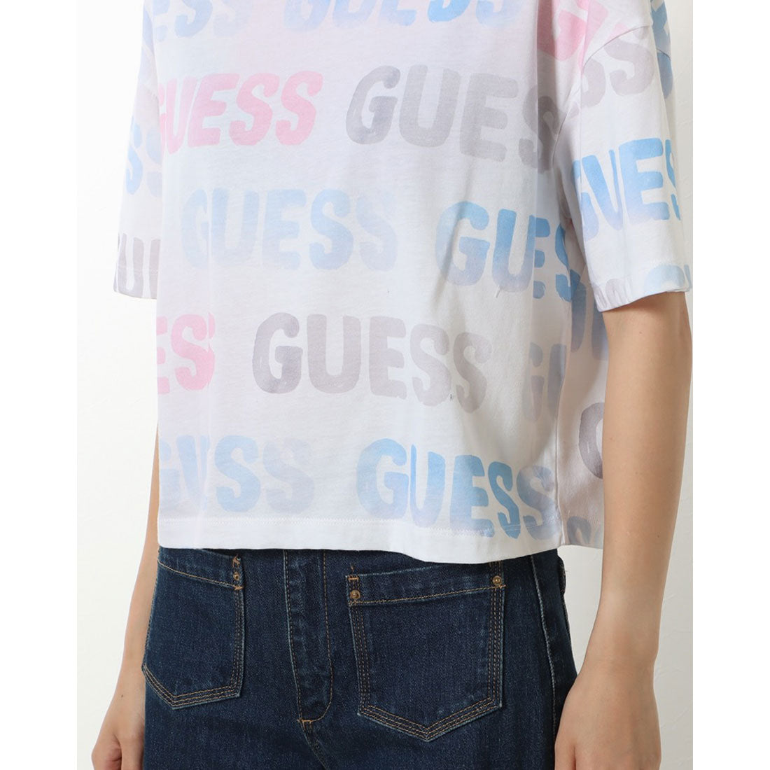 GUESS Logo Tee Women's Logo T-shirt