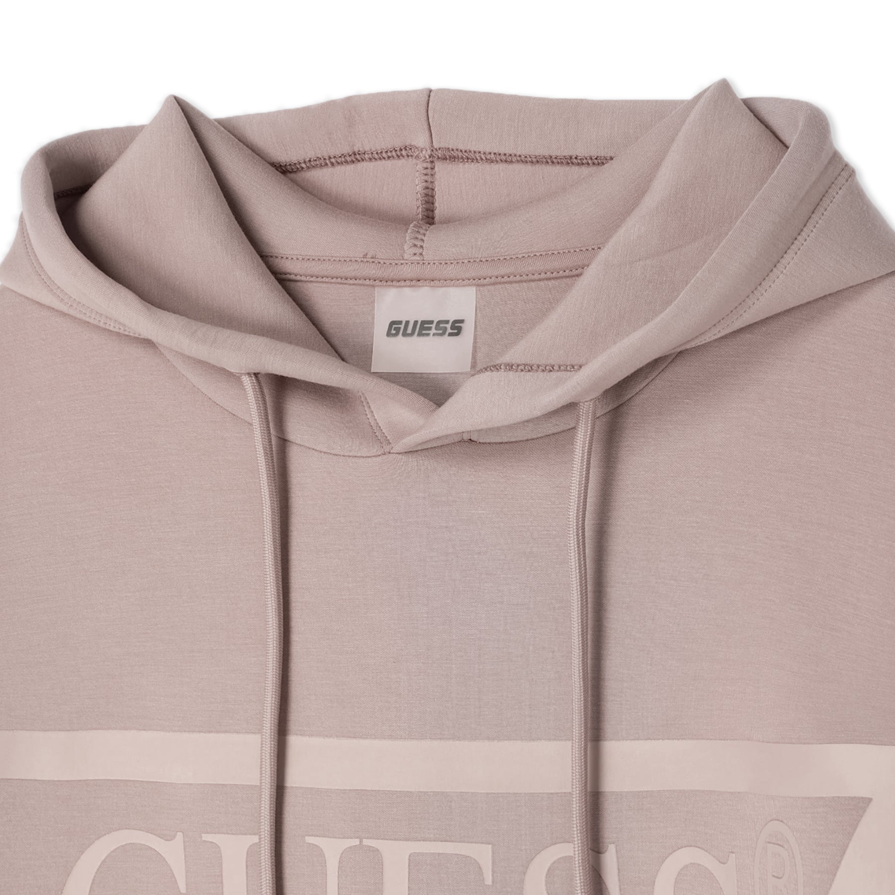 ゲス GUESS Alisa Long Hooded Sweatshirt （JBLK） パーカー JBLK