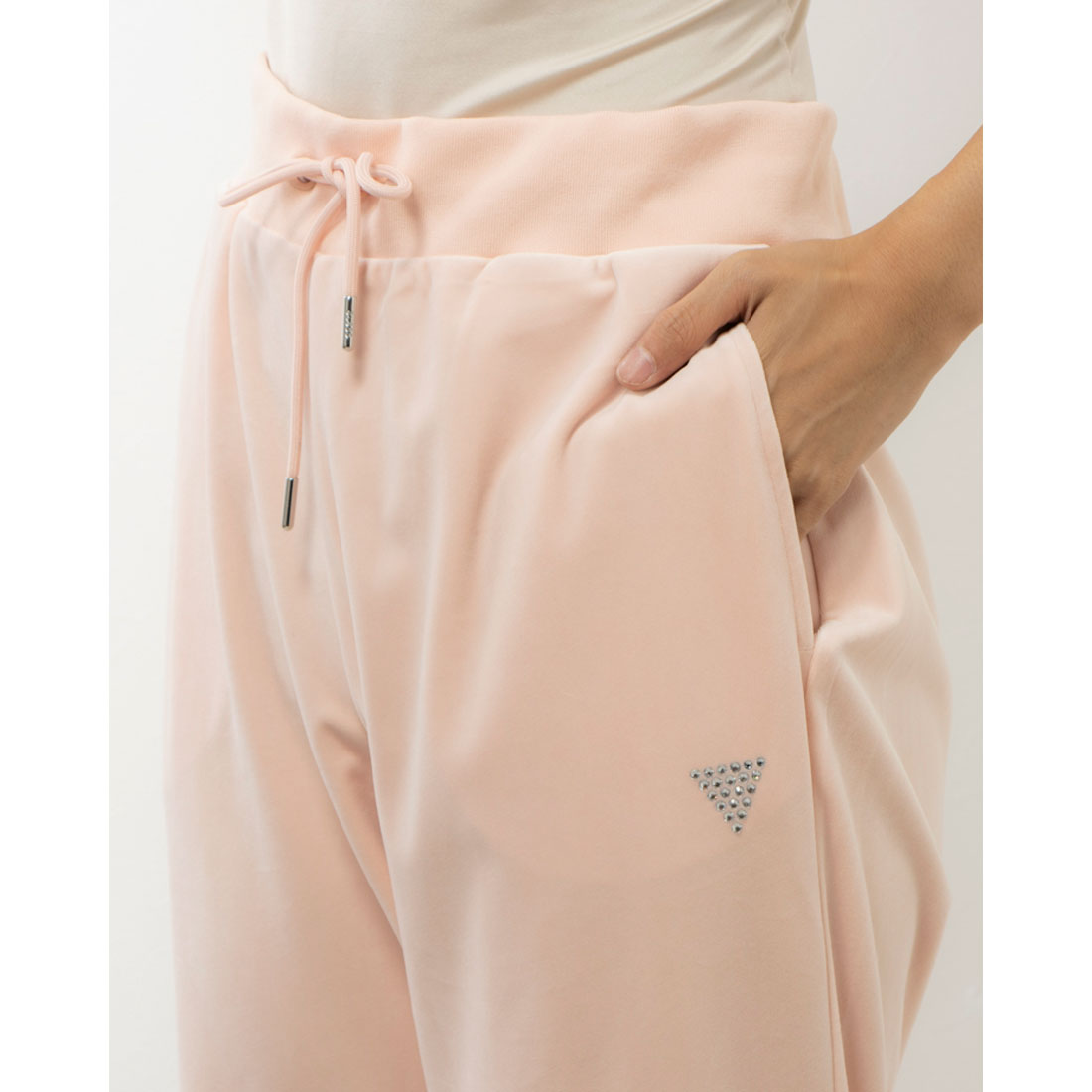 ゲス GUESS Eco Couture Velvet Joggers  スウェットパンツ レディース