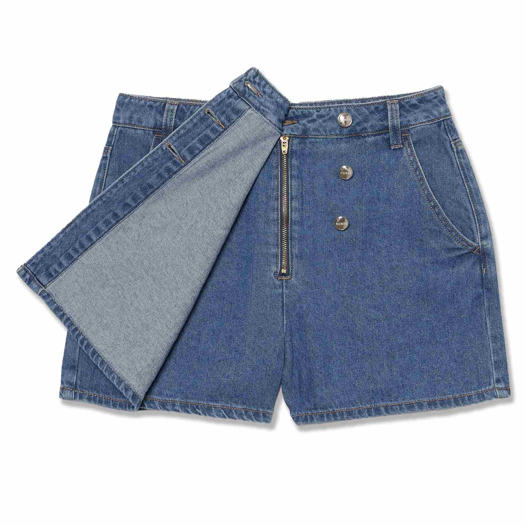 ゲス GUESS LADIES Denim Shorts （DBL） ショートパンツ レディース DBL