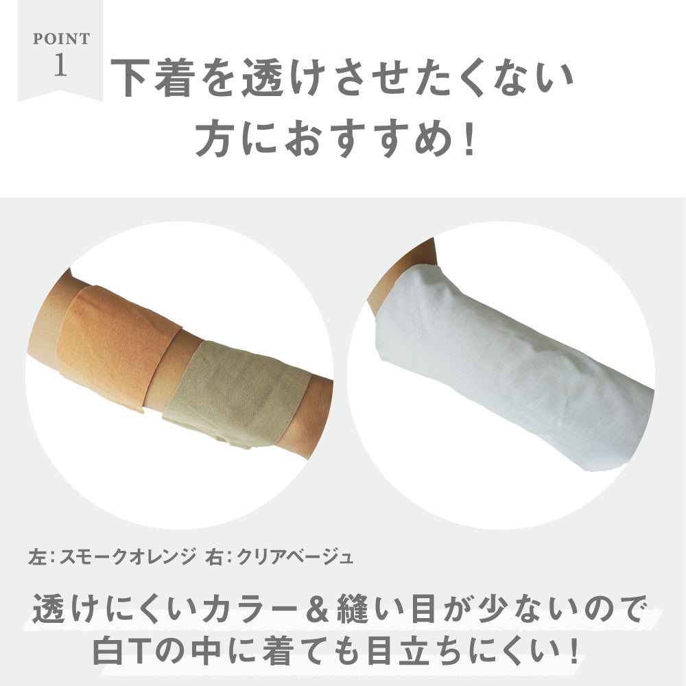 グンゼ GUNZE 【Tシャツ専用】袖あり・汗取りパッド付きTシャツ（短袖） （クリアベージュ） クリアベージュ