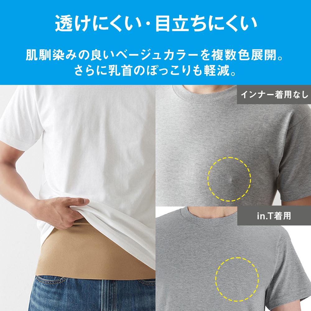 グンゼ GUNZE 【Tシャツ専用】袖なし・汗取りパッド付きスリーブレス （ブラック） ブラック