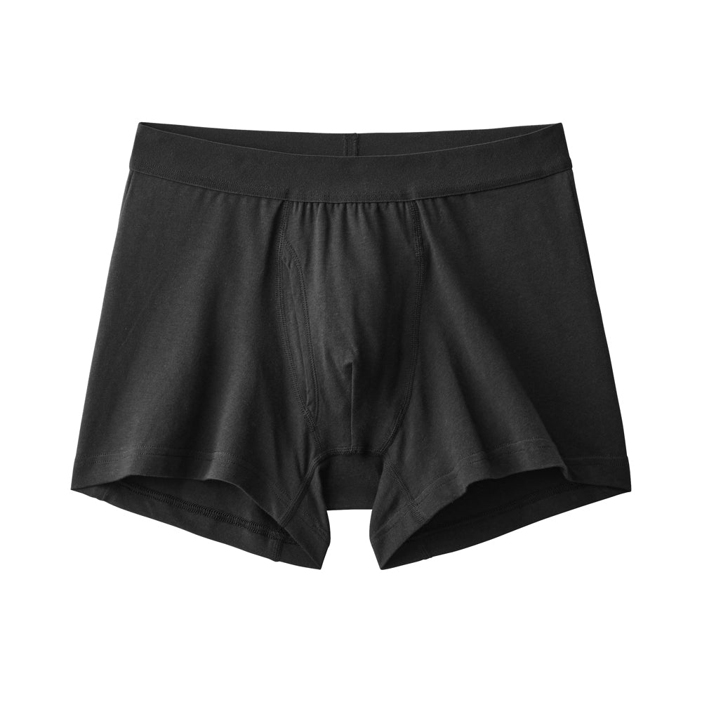 グンゼ GUNZE 【5枚組×綿混】ボクサーパンツ（前あき） 【返品不可商品】 （ブラック） ブラック