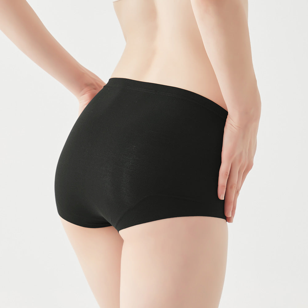 グンゼ GUNZE hadaka ハーフショーツ【返品不可商品】 （ブラツク） ブラック