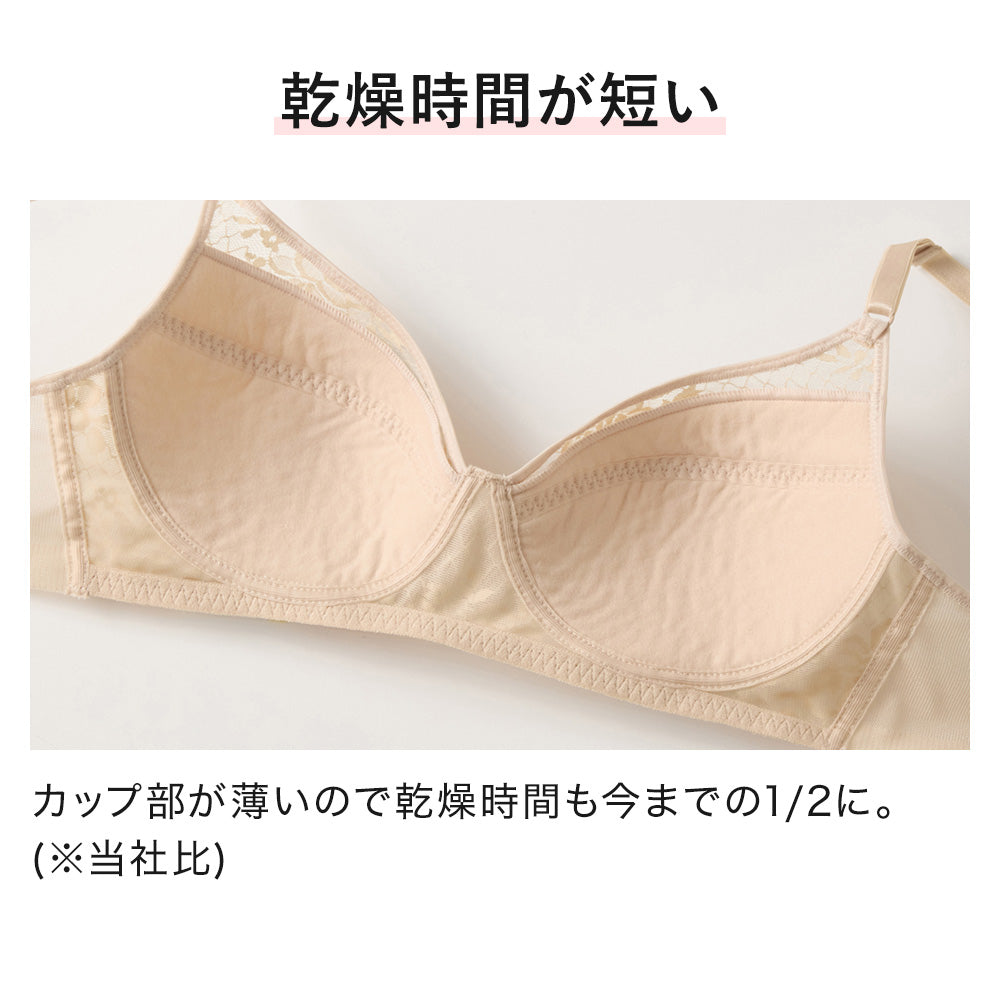 グンゼ GUNZE 【軽ブラ】ノンワイヤーブラジャー