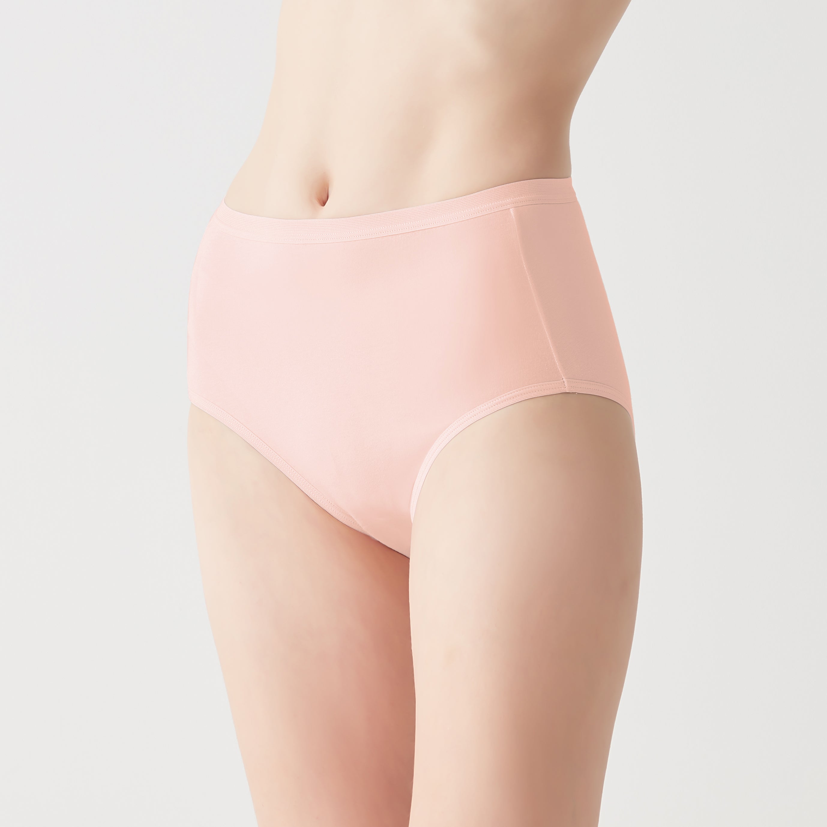 グンゼ GUNZE 【綿混×3枚組】レギュラーショーツ（3枚組） 【返品不可商品】 （スモークピンク） スモークピンク
