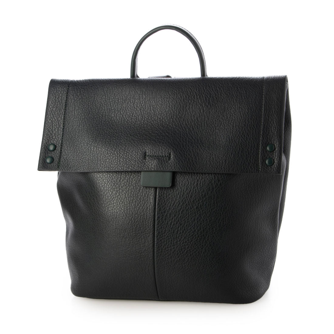 グッシオ GUSCIO PUレザーかぶせリュック 横型 （GREIGE） GREIGE