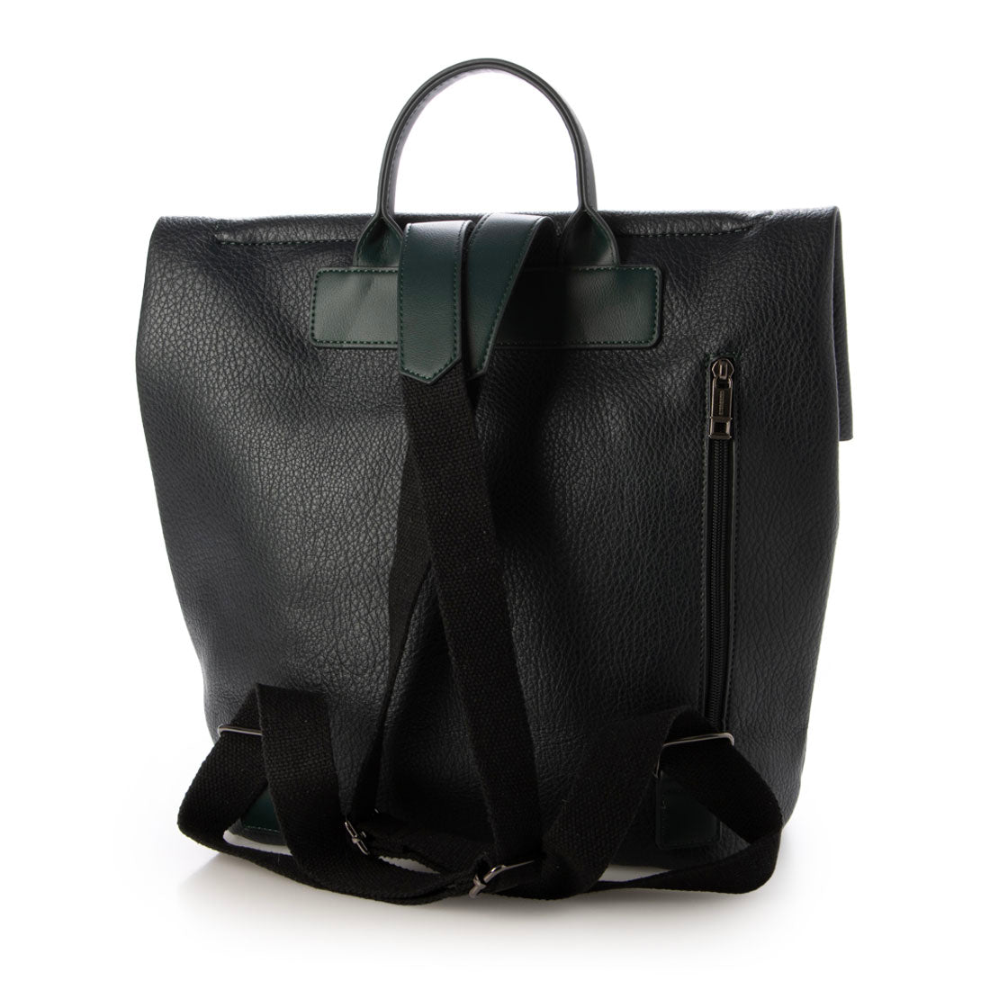 グッシオ GUSCIO PUレザーかぶせリュック 横型 （GREIGE） GREIGE