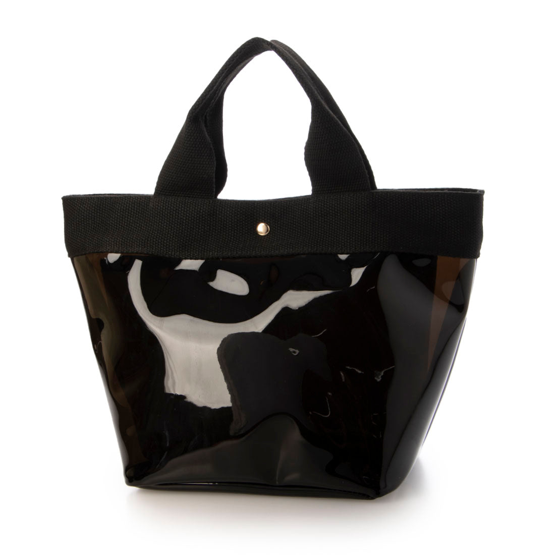 グッシオ GUSCIO PVCバッグ 巾着付き （BLACK） BLACK
