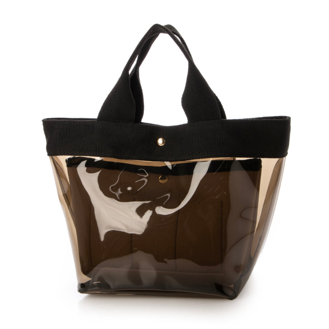グッシオ GUSCIO PVCバッグ 巾着付き （BLACK） BLACK