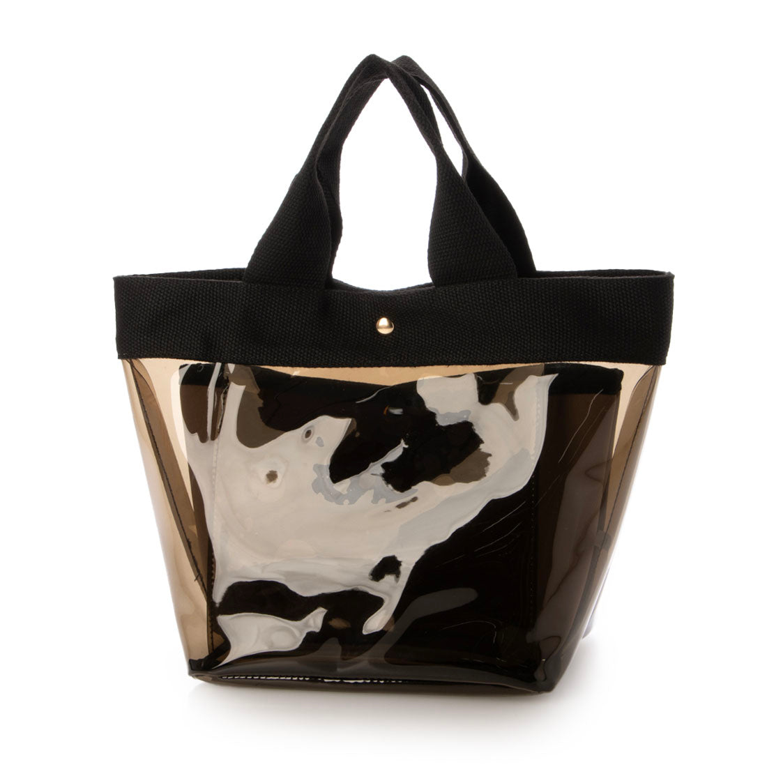 グッシオ GUSCIO PVCバッグ 巾着付き （BLACK） BLACK