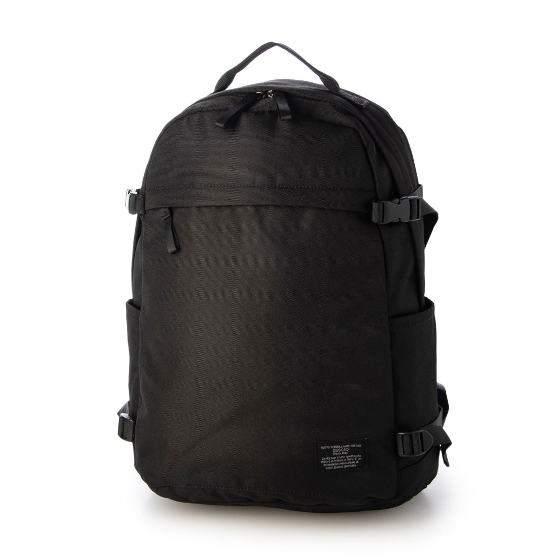 グッシオ GUSCIO ナイロンバックパック （BLACK） BLACK
