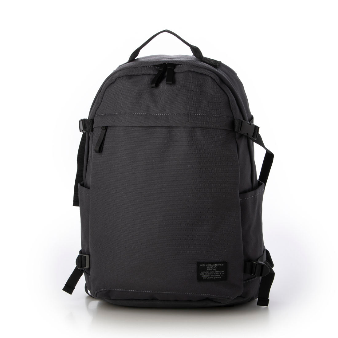グッシオ GUSCIO ナイロンバックパック （BLACK） BLACK