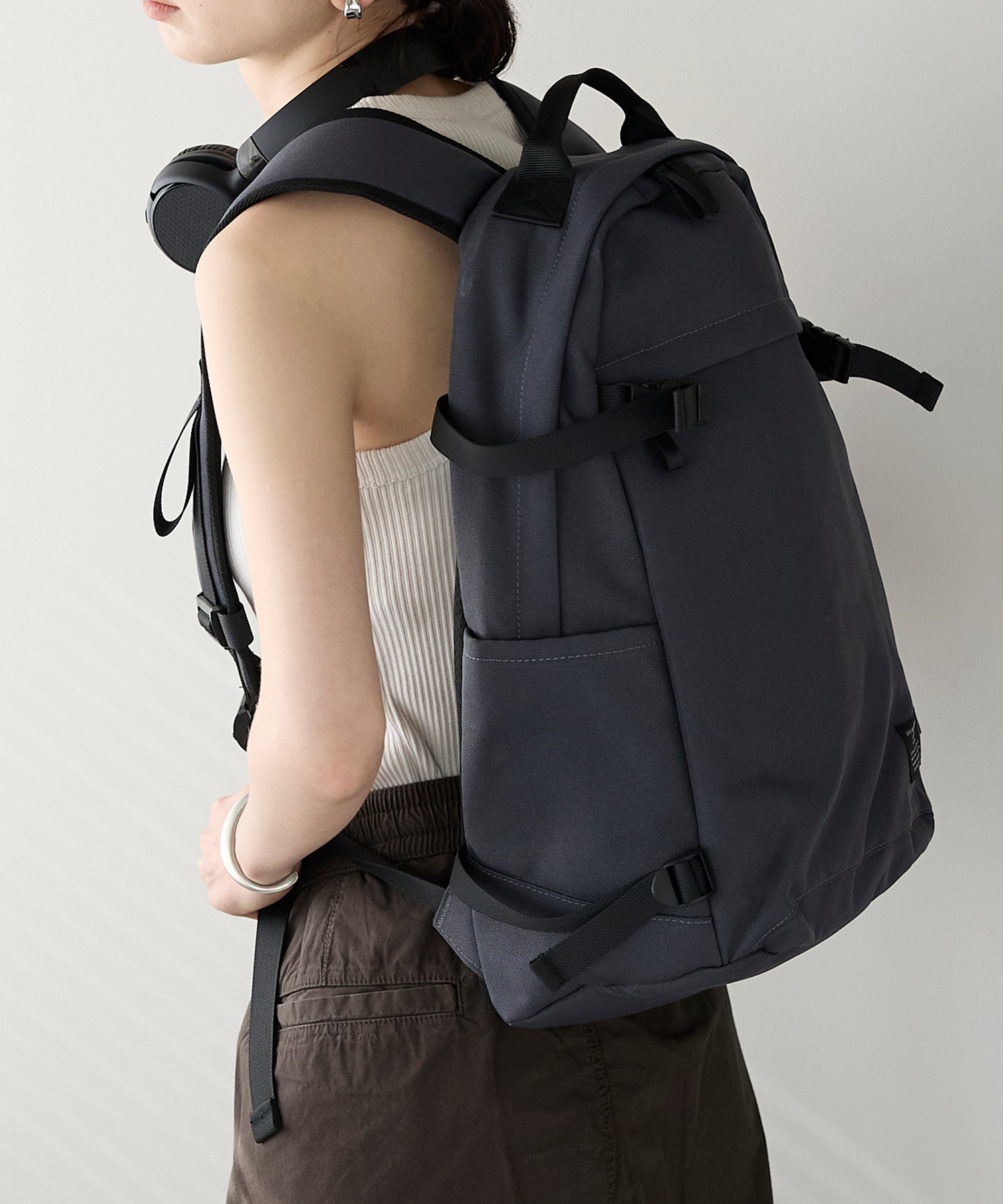 グッシオ GUSCIO ナイロンバックパック （GRAY） GRAY