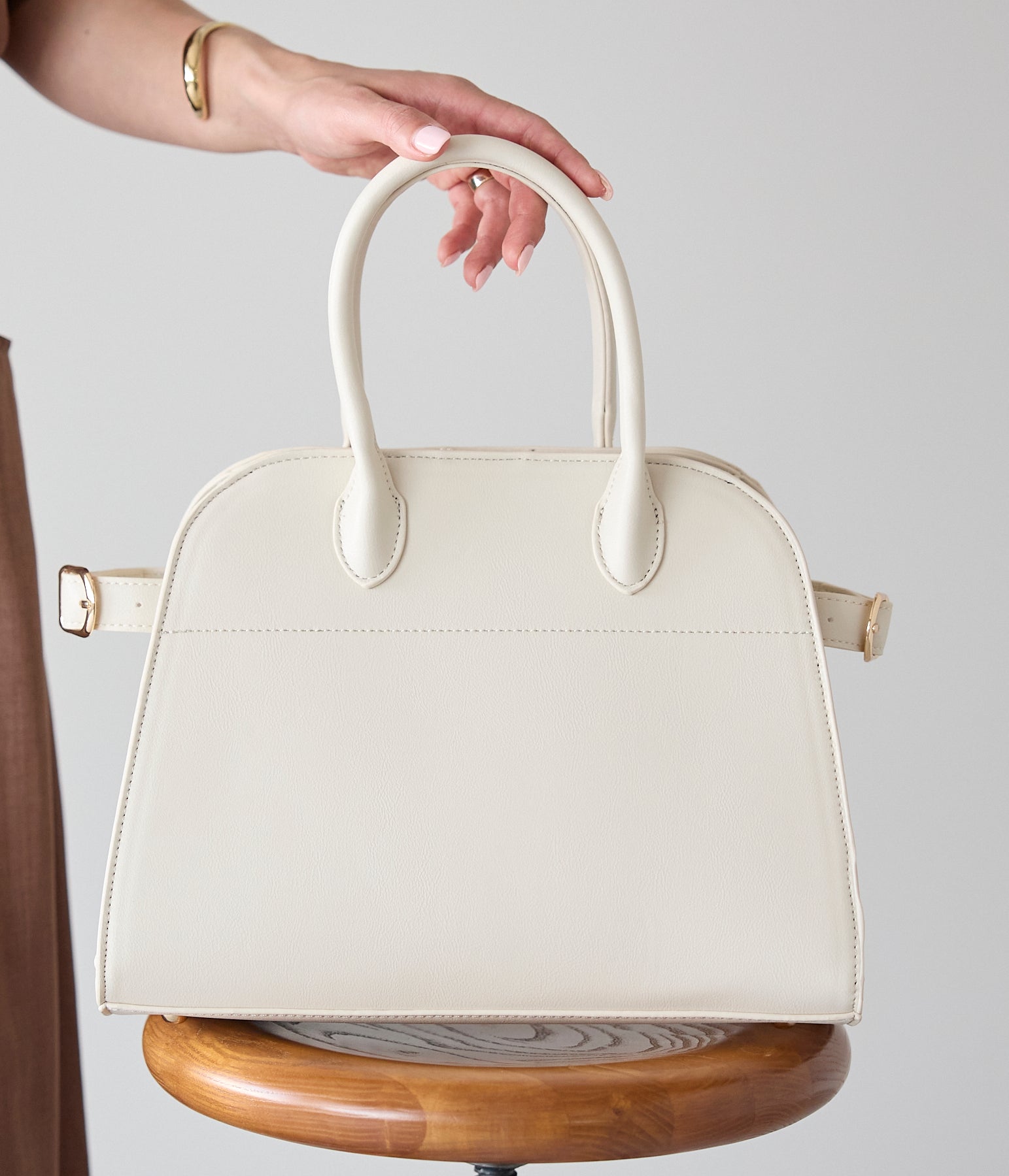グッシオ GUSCIO 2WAYボストンバッグ （IVORY） IVORY
