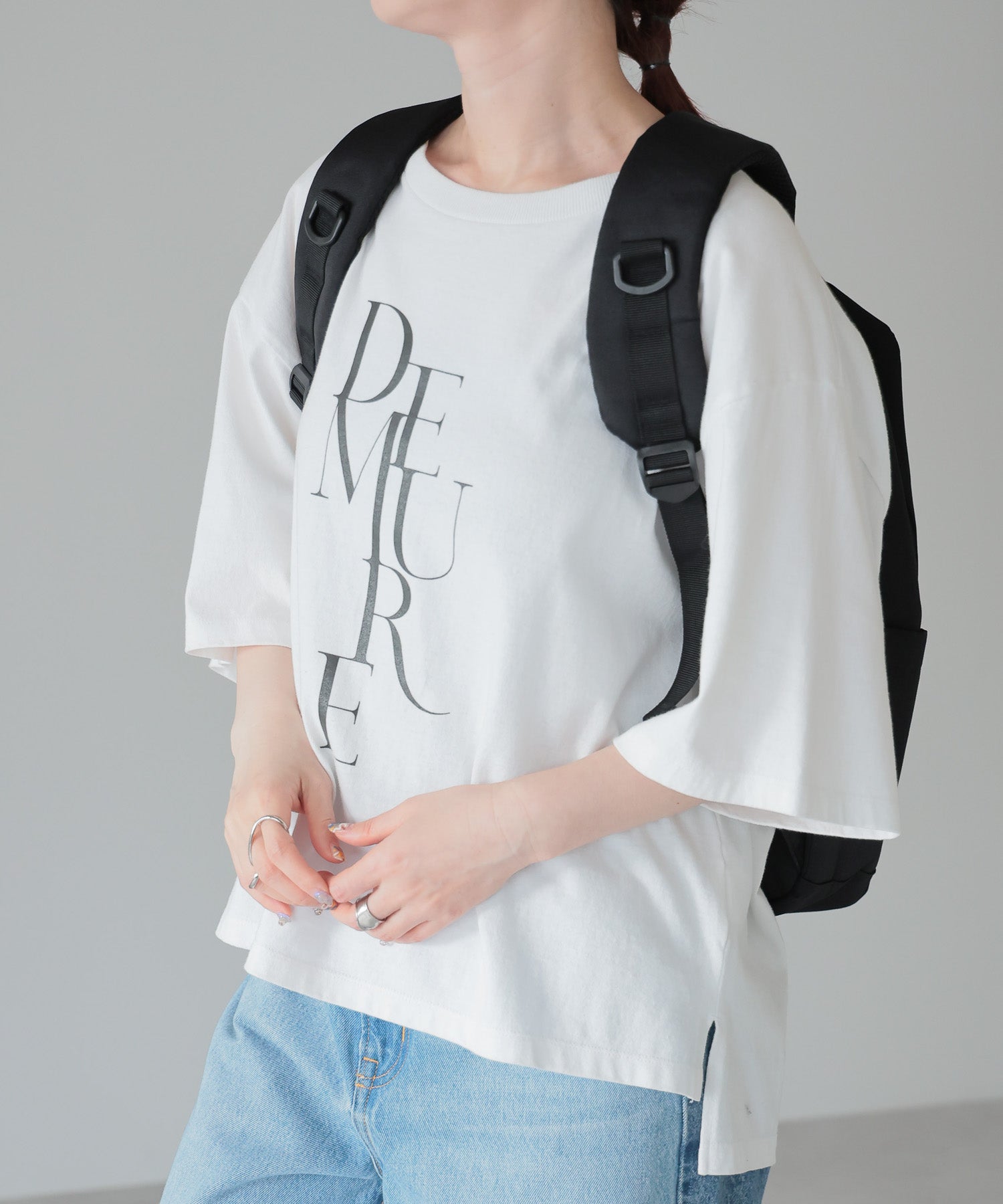 グッシオ GUSCIO スクエア型ビジネスリュック （BLACK） BLACK
