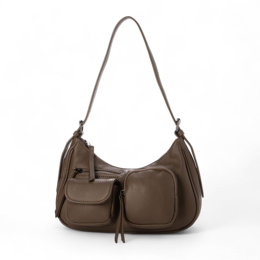 グッシオ GUSCIO アウトポケットショルダーバッグ （RED） RED