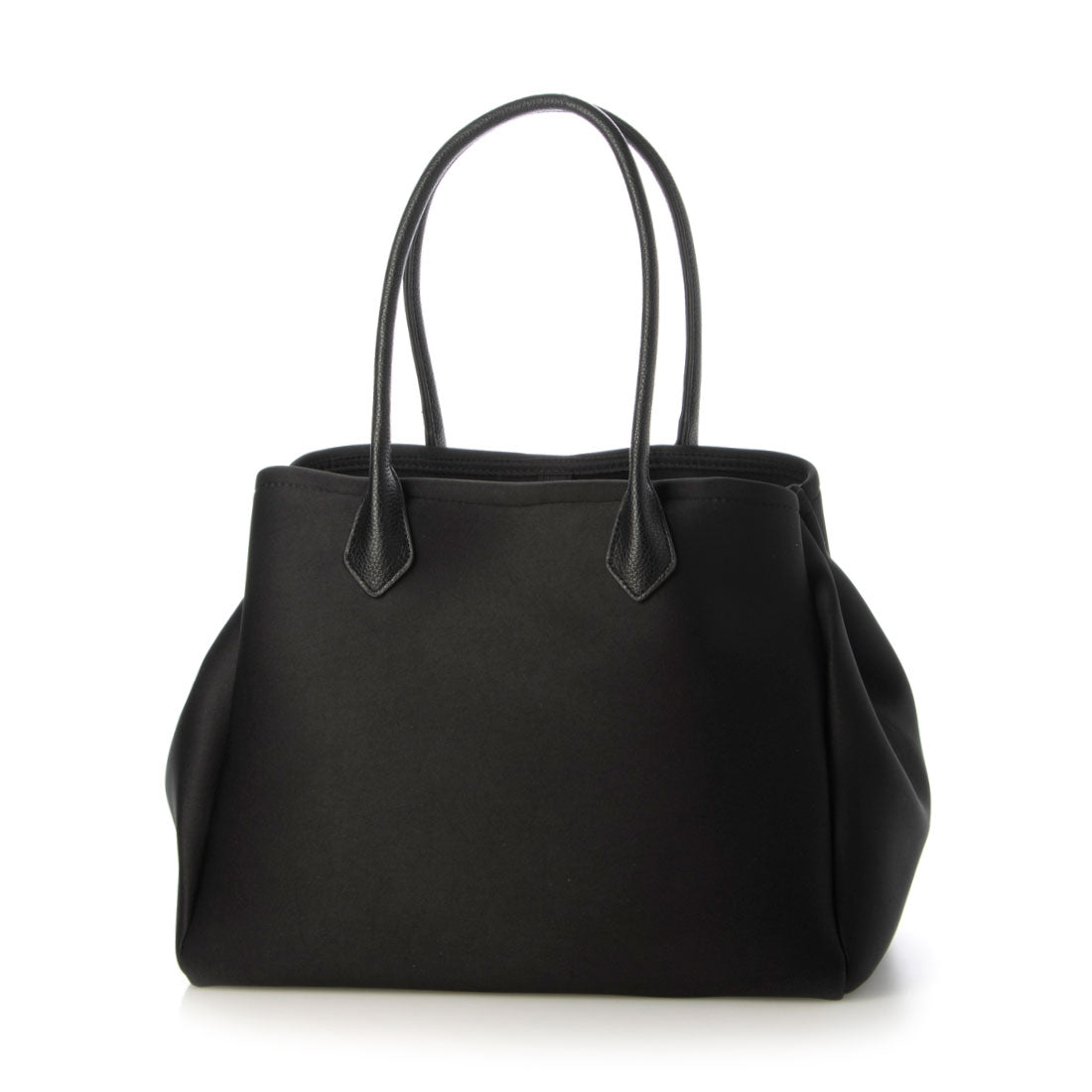 グッシオ GUSCIO ネオプレーン素材 トートバッグ 通勤/ジム/ママバッグ （BLACK） BLACK