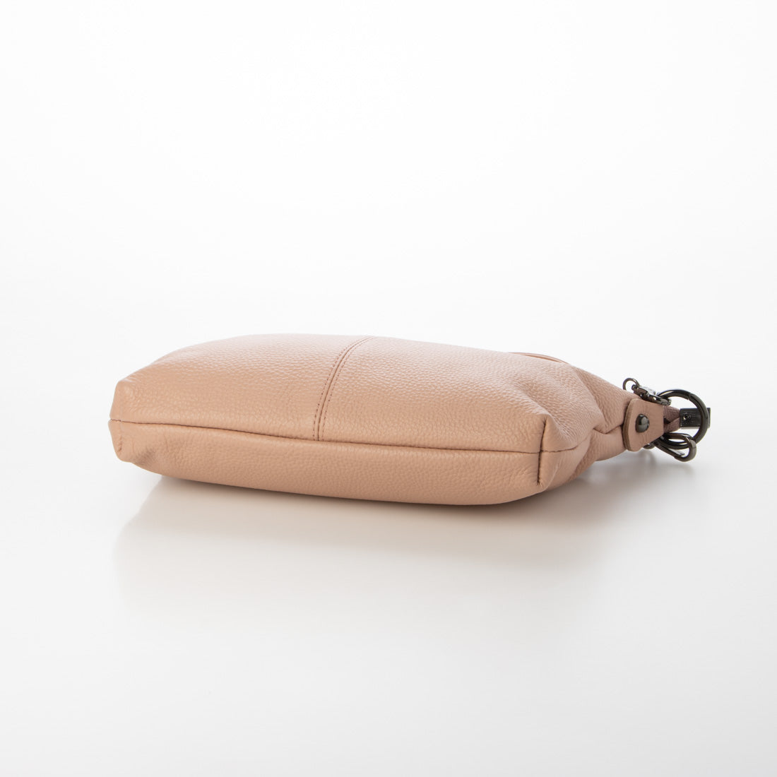 グッシオ GUSCIO 本革 ミニショルダーバッグ タッセル付き クロスボディ シュリンク （PINK） PINK