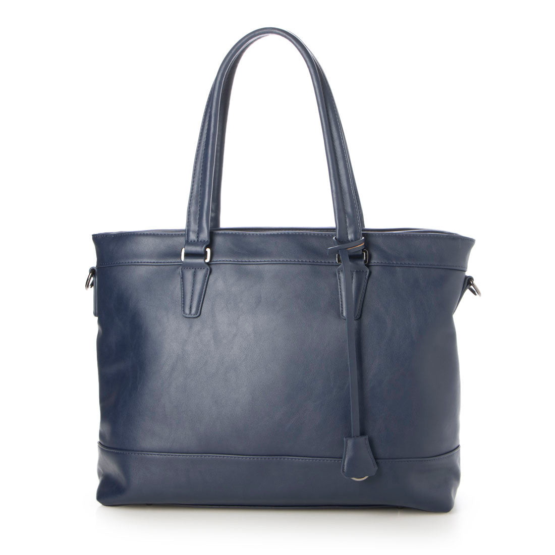 グッシオ ウォーモ GUSCIO UOMO レザータッチ ビジネストートバッグ 自立タイプ 大きめサイズ （INK BLUE） INK BLUE