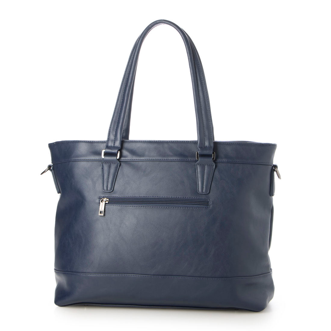 グッシオ ウォーモ GUSCIO UOMO レザータッチ ビジネストートバッグ 自立タイプ 大きめサイズ （INK BLUE） INK BLUE