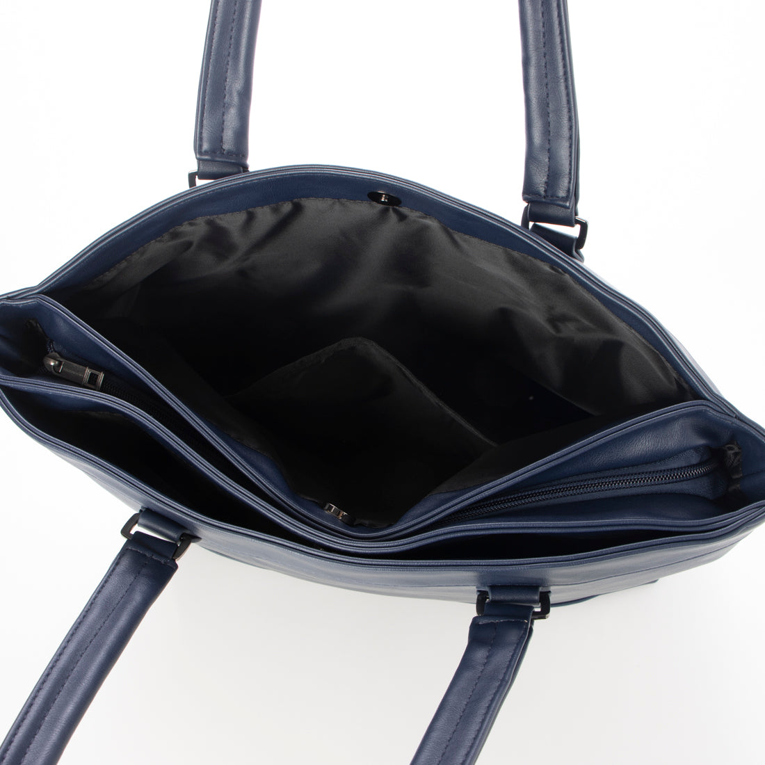 グッシオ ウォーモ GUSCIO UOMO レザータッチ ビジネストートバッグ 自立タイプ 大きめサイズ （INK BLUE） INK BLUE