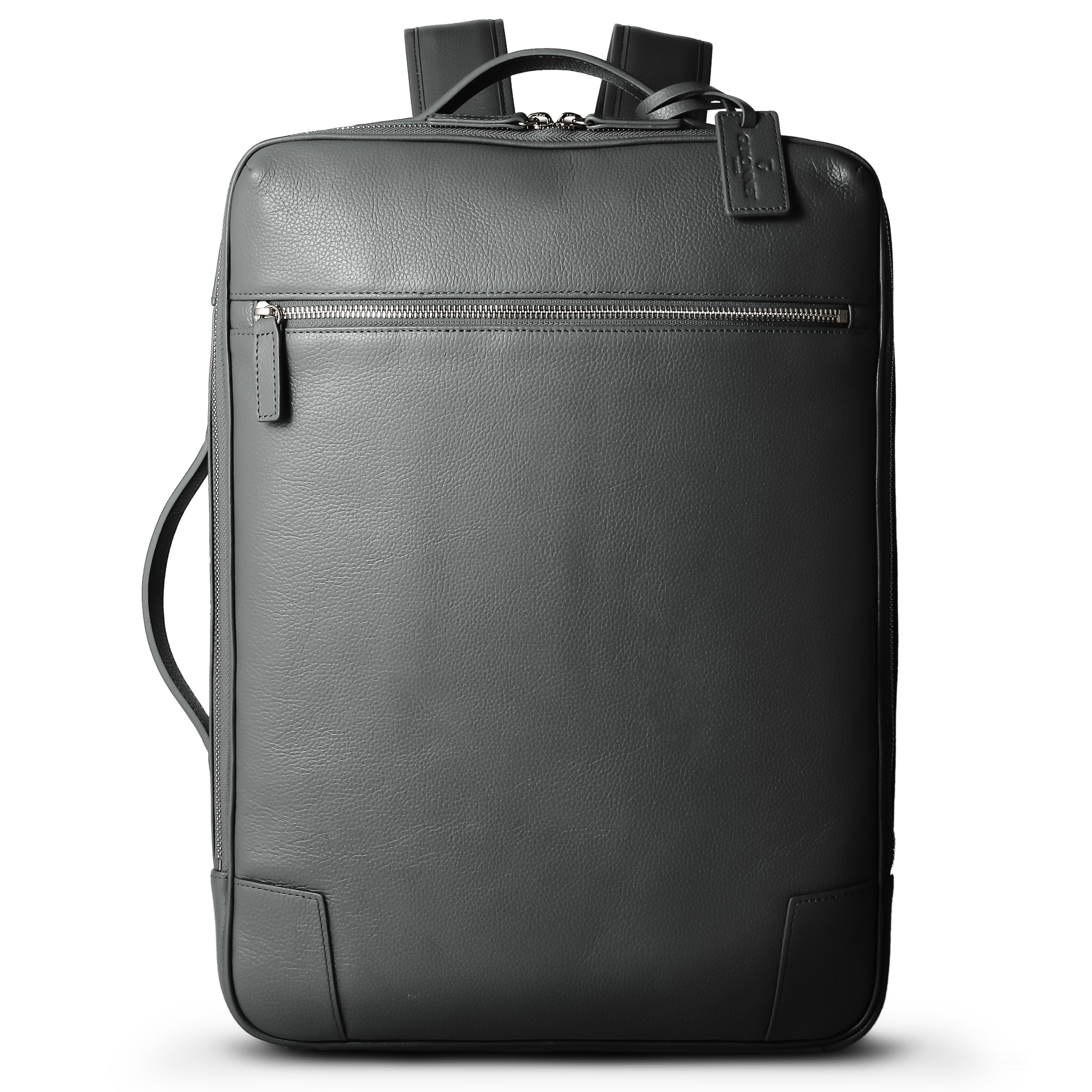 ギオネ GUIONNET バックパック ビジネスリュック PG008 2WAY SHRINK LEATHER BACKPACK ギオネ 3way シュリンクレザー メンズ レディース （ブラック） ブラック